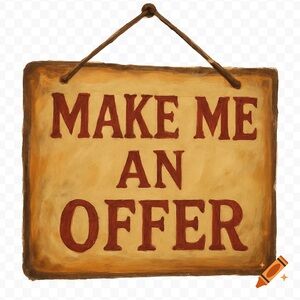 Offers are welcome!!